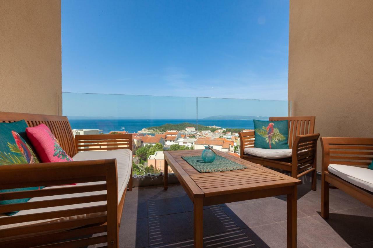 Anicas Panoramic Sea Weue Apartment มาคาร์สกา ภายนอก รูปภาพ