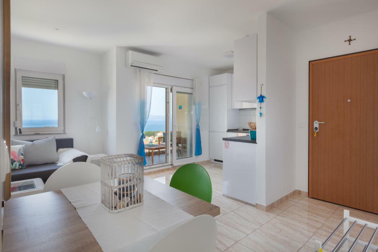 Anicas Panoramic Sea Weue Apartment มาคาร์สกา ภายนอก รูปภาพ