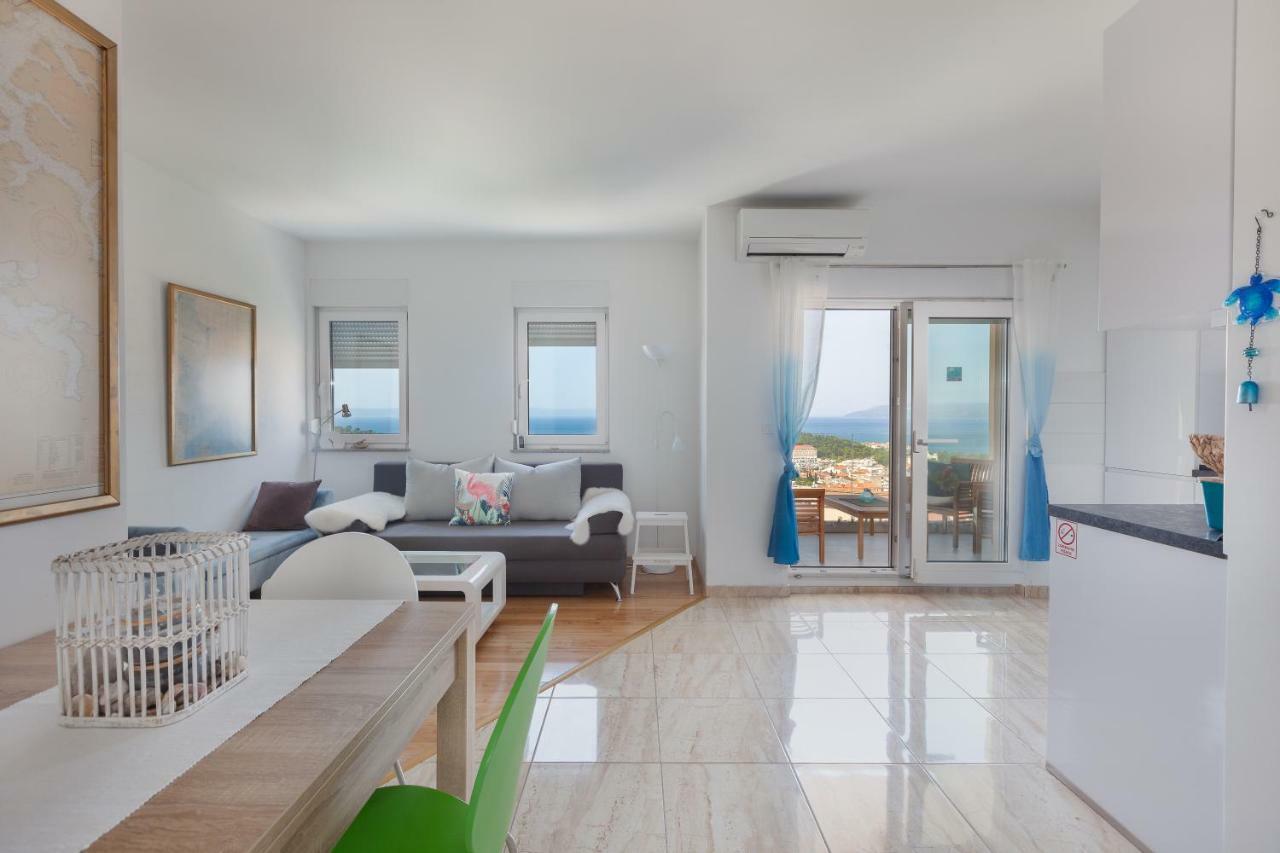 Anicas Panoramic Sea Weue Apartment มาคาร์สกา ภายนอก รูปภาพ